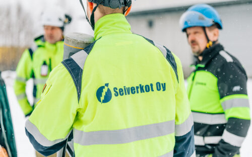 Seiverkkojen työntekijöitä
